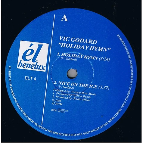Vic Godard - Holiday Hymn