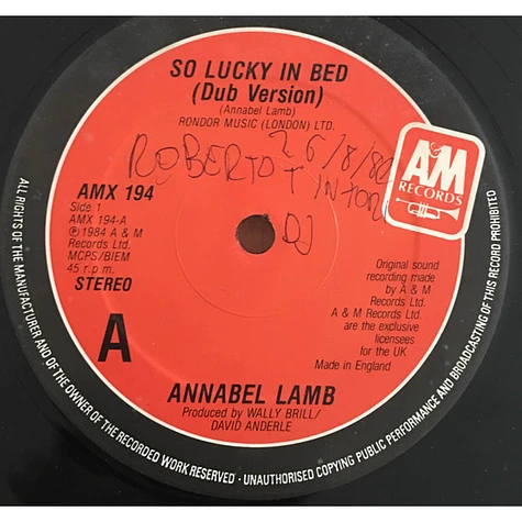 Annabel Lamb - So Lucky In Bed