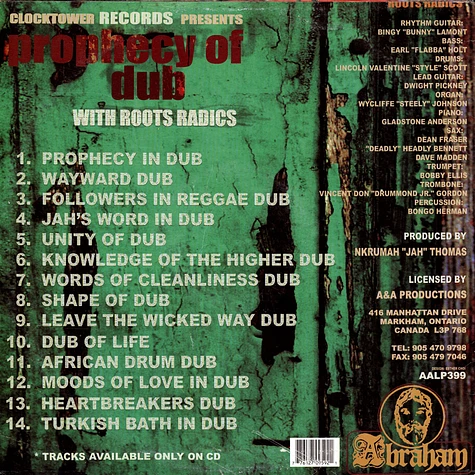 Roots Radics & Jah Thomas - Clocktower Presents Prophesy Of Dub