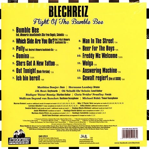 Blechreiz - Flight Of The Bumble Bee Black Vinyl Edition