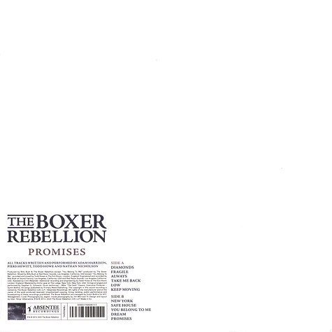 The Boxer Rebellion - Promises Sea Blue Vinyl Edition