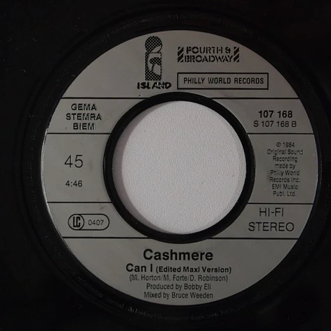Cashmere - Can I