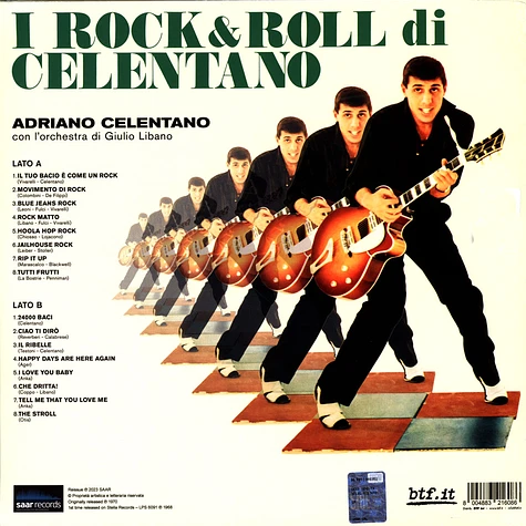 Adriano Celentano - I Rock & Roll Di Celentano Green Vinyl Edition