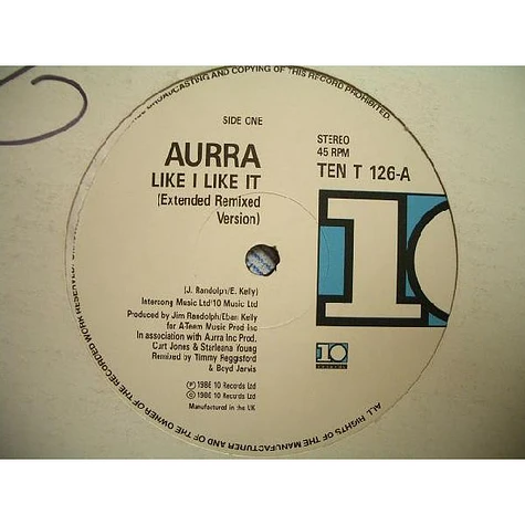Aurra - Like I Like It (Extended Remixed Version)