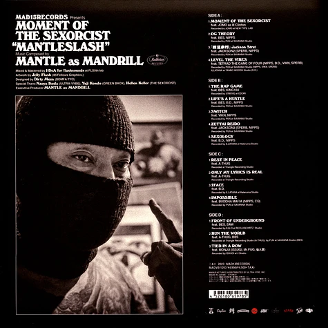 Mantle As Mandrill - Moment Of The Sexorcist "Mantleslash"