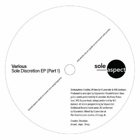 V.A. - Sole Discretion EP Part 1
