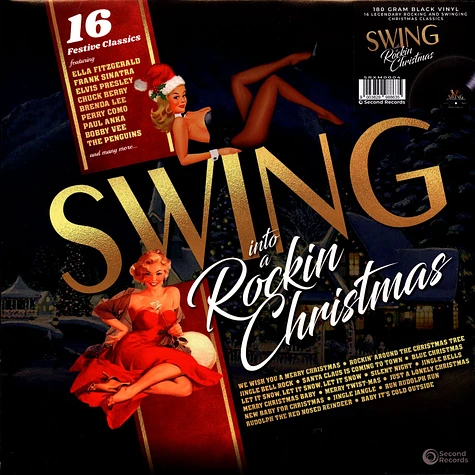 V.A. - Swing Into A Rocking Christmas Black Vinyl Edition