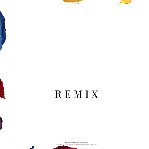New Order - True Faith Remix 2023 Remaster