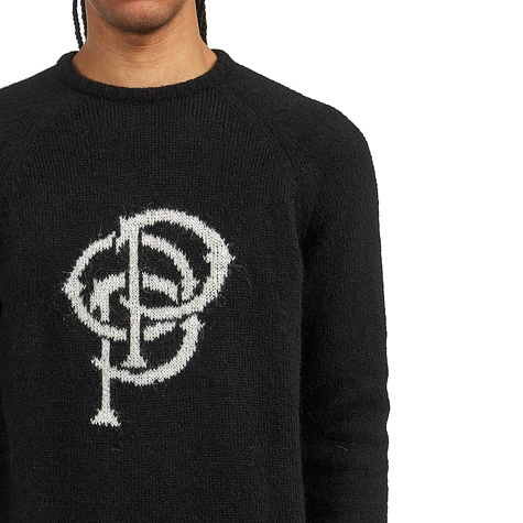 Pop Trading Company - Initials Knitted Crewneck