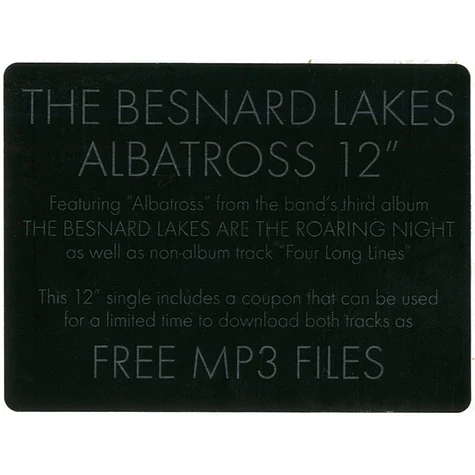 The Besnard Lakes - Albatross