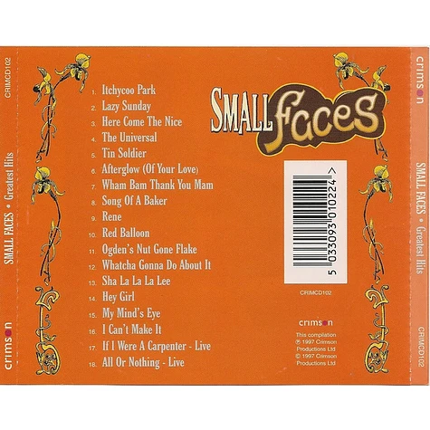 Small Faces - Greatest Hits