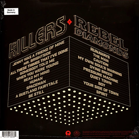 The Killers - Rebel Diamonds