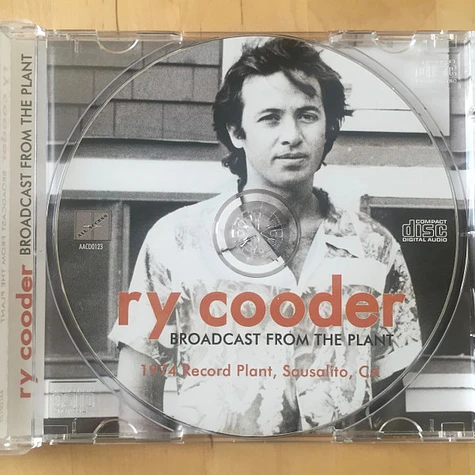Ry Cooder - Broadcast From The Plant. 1974, Record Plant, Sausalito, CA