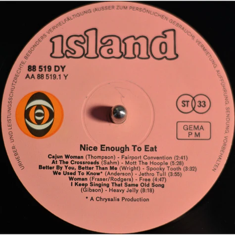 V.A. - Nice Enough To Eat