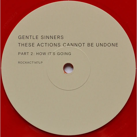 Gentle Sinners - These Actions Cannot Be Undone