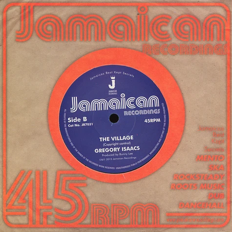 Gregory Isaacs - Don't Believe Him / The Village