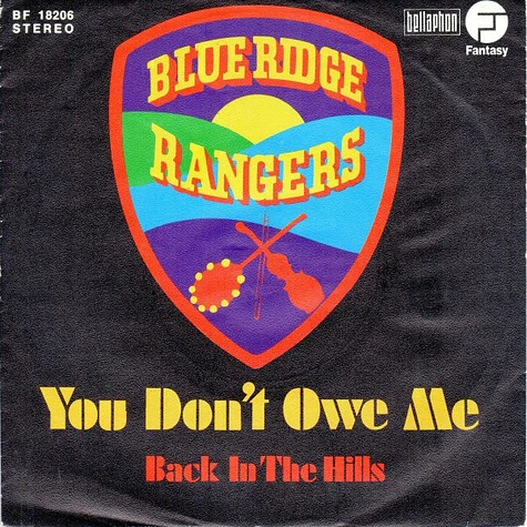 Blue Ridge Rangers - You Don't Owe Me