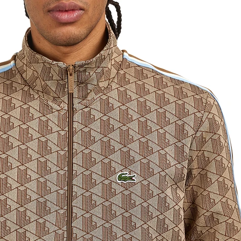 Lacoste - Paris Jacquard Monogram Track Jacket