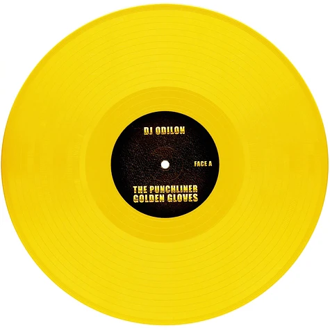 DJ Odilon - The Punchliner Golden Gloves Golden Vinyl Edition