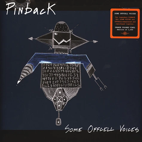 Pinback - Some Offcell Voices Orange Vinyl Edition