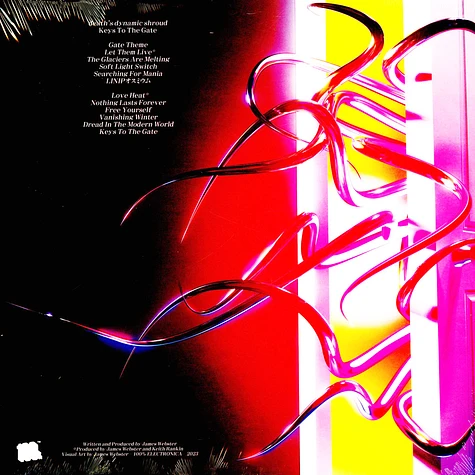 Death's Dynamic Shroud - Keys To The Gate Pink Vinyl Edition