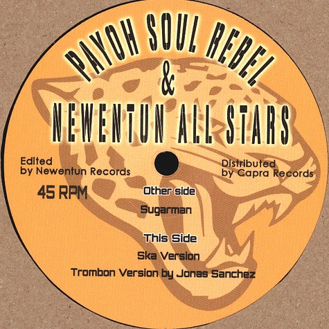 Payoh Soulrebel / Newentun All Stars - Sugarman