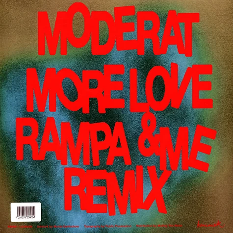 Moderat (Apparat & Modeselektor) - More Love Rampa &Me Remix