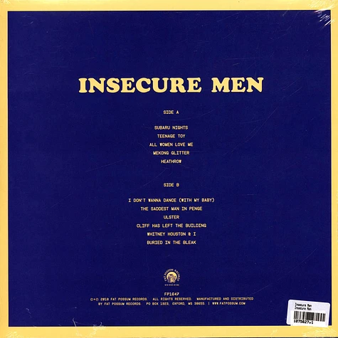 Insecure Men - Insecure Men