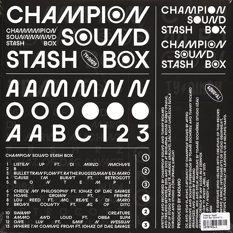 Champion Sound - Stash Box Colored Vinyl Edition