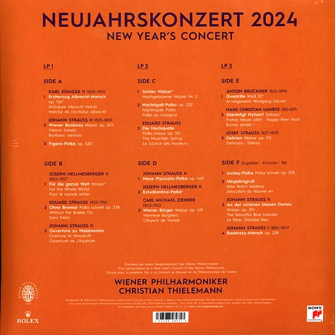 Christian Wiener Philharmoniker Thielemann - Neujahrskonzert 2024