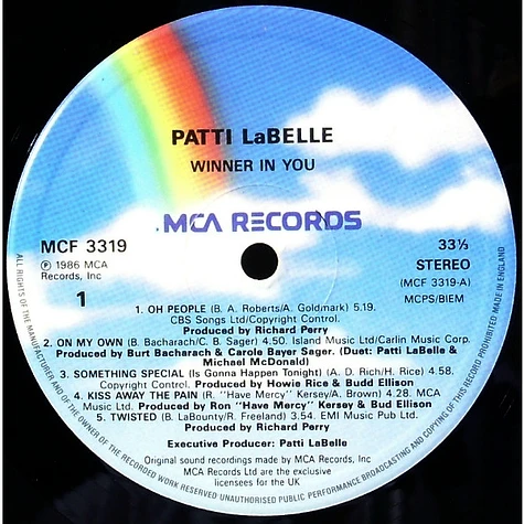 Patti LaBelle - Winner In You