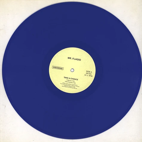 Mr. Flagio - Take A Chance Blue Vinyl Edition