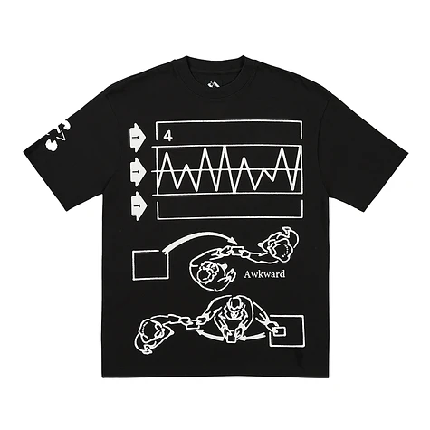 The Trilogy Tapes - TTT Awkward Graph T-Shirt (Black) | HHV