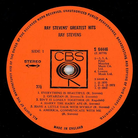 Ray Stevens - Ray Stevens' Greatest Hits