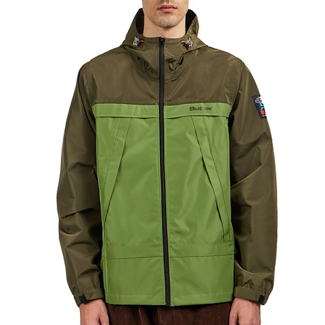 Army green rain jacket best sale