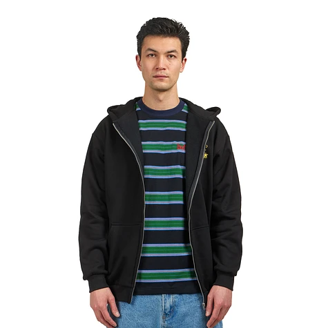 Butter Goods - Terrain Zip-Thru Hood (Black) | HHV