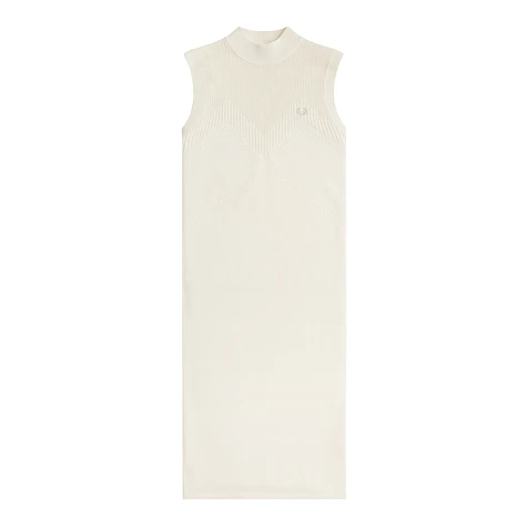 Fred Perry - Pointelle Detail Knitted Dress