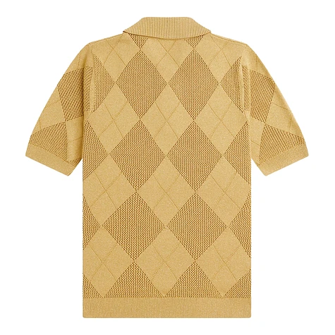 Fred Perry x Amy Winehouse Foundation - Argyle Knitted Shirt