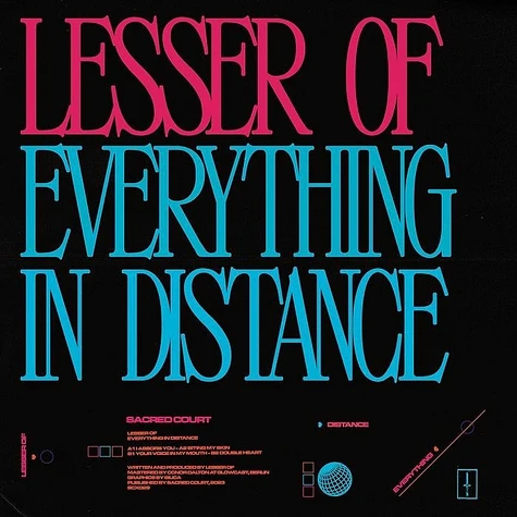 Lesser Of - Everything In Distance EP