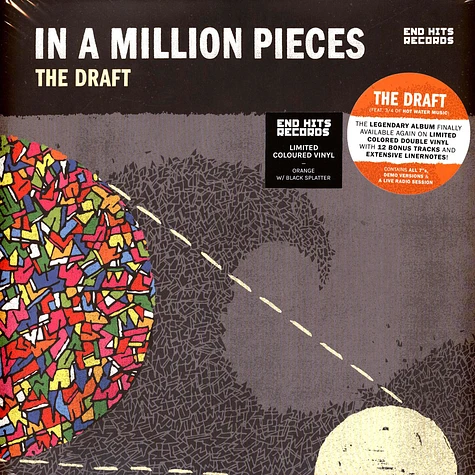 The Draft - In A Million Pieces Orange Splatter Vinyl Edition