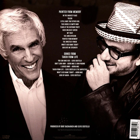 Elvis Costello & Burt Bacharach - The Songs Of Costello & Bacharach Limited Vinyl Edition