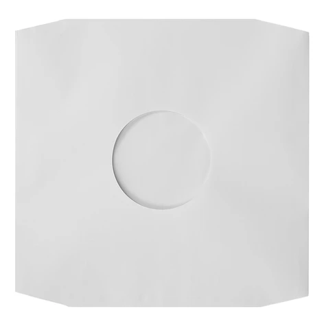 50x 12" Record Inner Sleeves - Innenhüllen (Eckschnitt / antistatisch / creme 70 g/m²)
