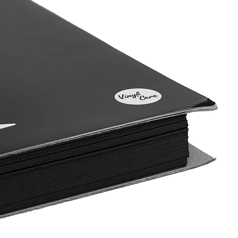 Vinyl Care Premium Inner Sleeves - 50x12" antistatic • 110g/m2 • corner cut • black