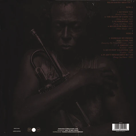 Miles Davis - The Best Of Miles Davis White Vinyl Edition