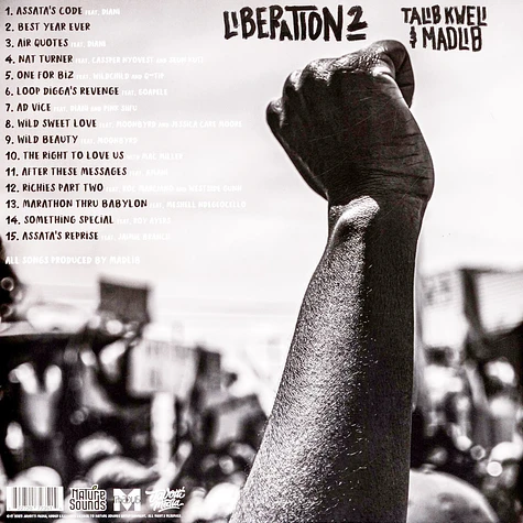 Talib Kweli & Madlib - Liberation 2 HHV Exclusive Grey Vinyl Edition