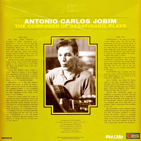 Antonio Carlos Jobim - The Composer Of Desafinado Green Marble Vinyl Edition