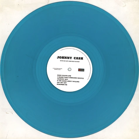 Johnny Cash - With His Hot And Blue Guitar Colored Vinyl Edition