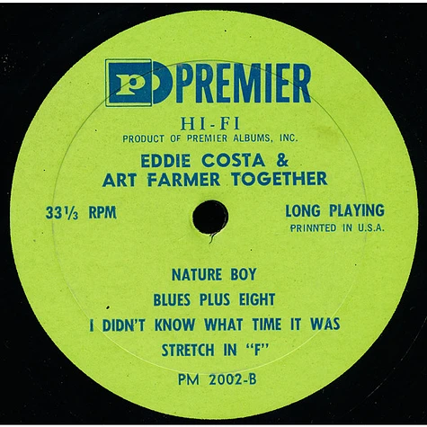 Eddie Costa and Art Farmer - In Their Own Sweet Way