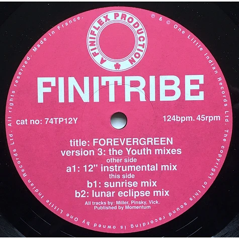 Finitribe - Forevergreen (Version 3: The Youth Mixes)