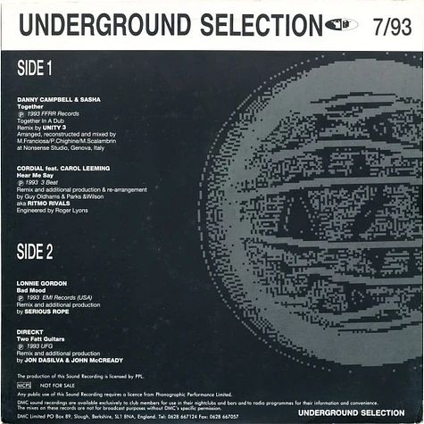 V.A. - Underground Selection 7/93